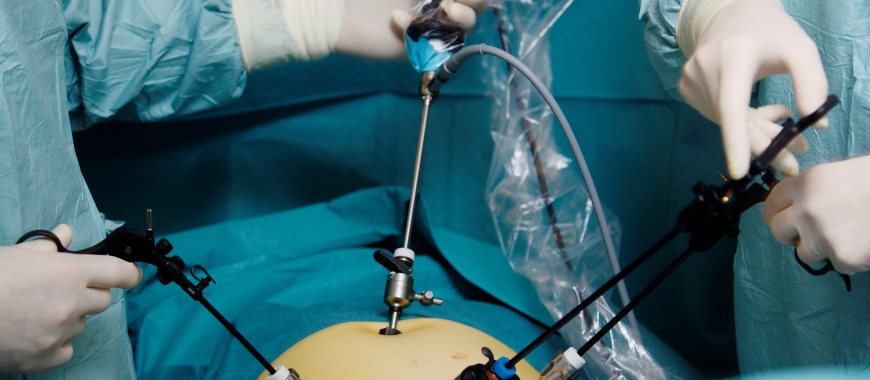 Operationsudstyr på Gynækologisk Klinik