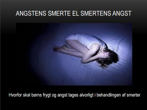 Angstens smerte eller smertens angst
