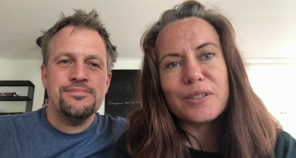 Foto af Katrine og Anders